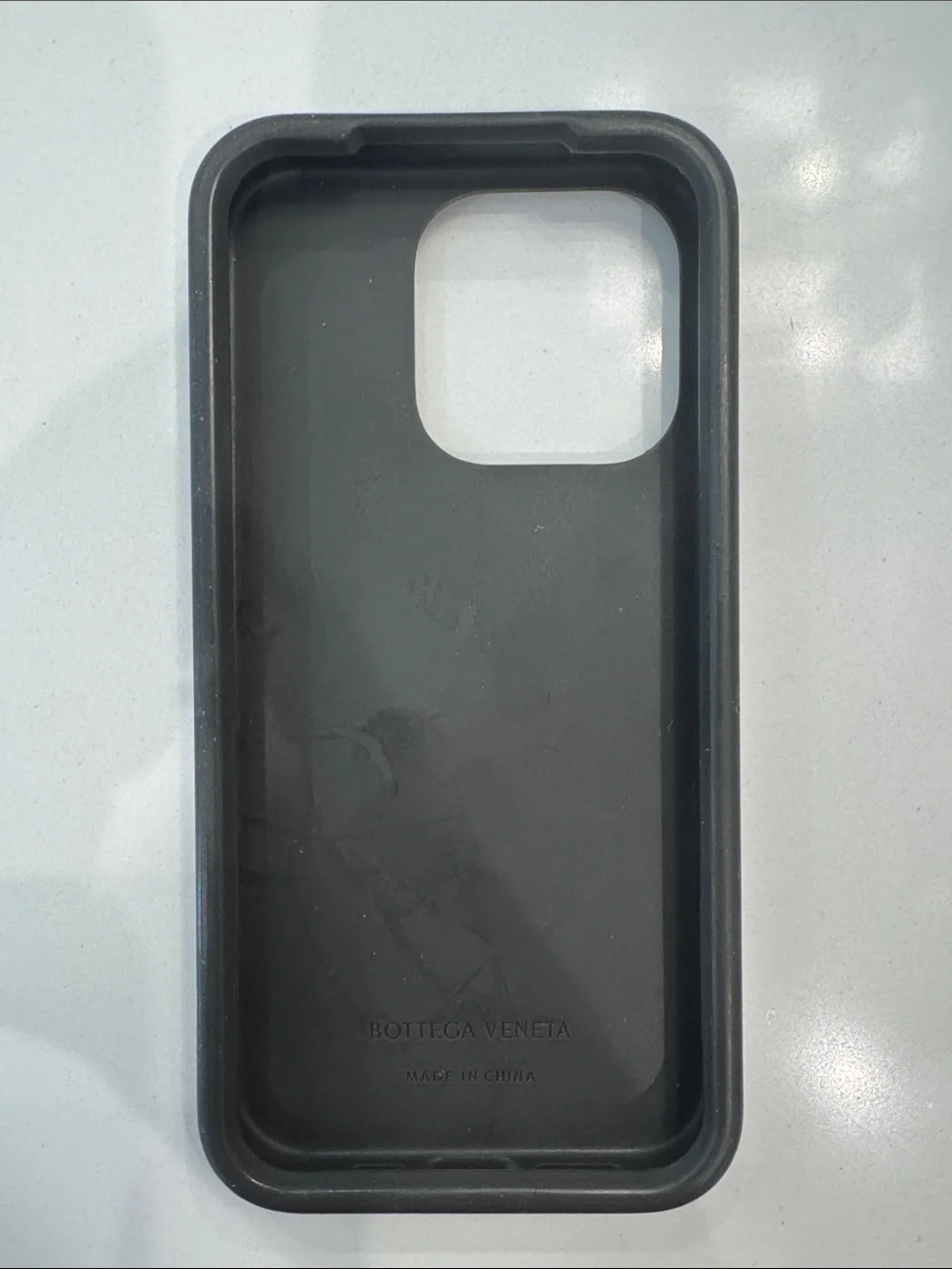 Bottega Veneta 	IPhone 15 Pro Case color - Lapilli
